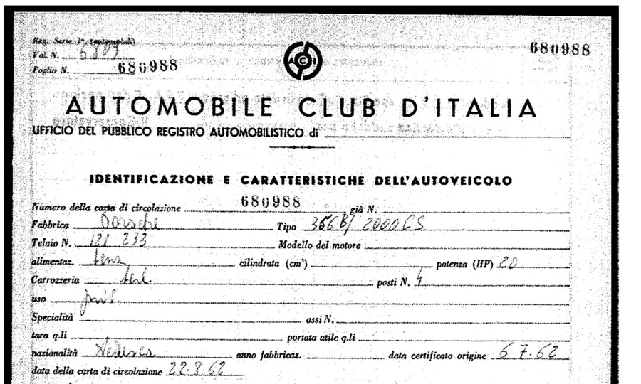 ACI register sheet MI 680988